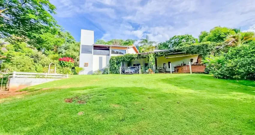 Chácara térrea com mezanino à venda - vale verde - valinhos / sp