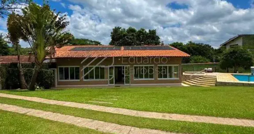 Estancia dos lagos - chácara em condomínio a venda em atibaia, belíssima área gourmet, casa com 5 dormitórios