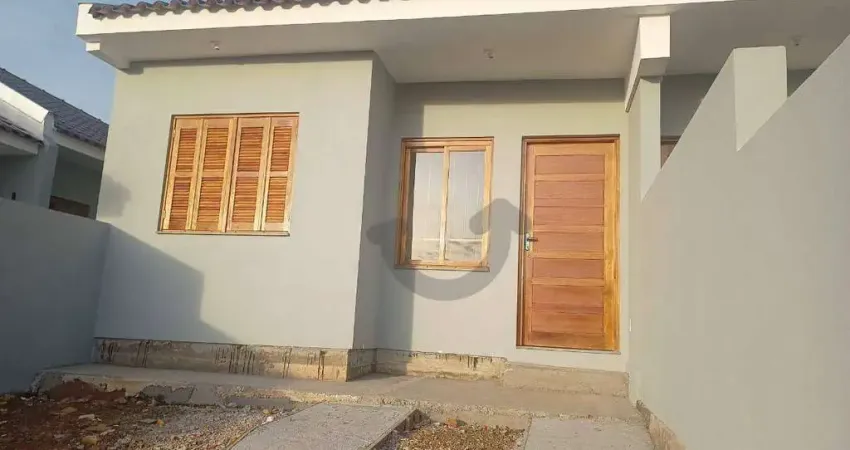 Casa geminada com 2 dormitórios à venda, 43 m² por R$ 215.000 - Esmeralda - Santa Cruz do Sul/RS