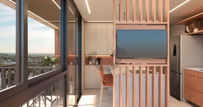 Apartamento studio à venda, 40 m² - centro - santa cruz do sul/rs