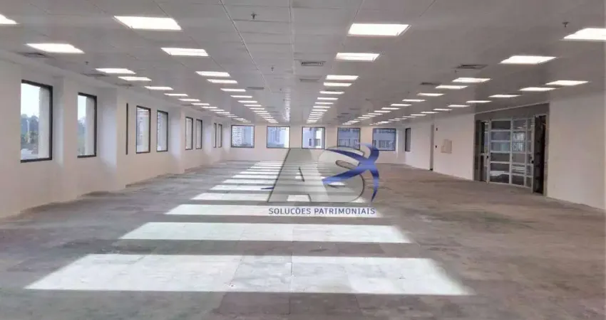 Andar corporativo para alugar, 597 m² por r$ 48.673,42/mês - chácara santo antônio - são paulo/sp