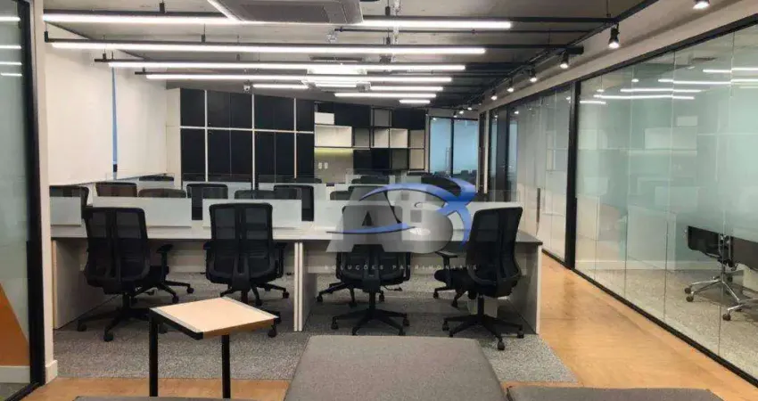 Conjunto para alugar, 280 m² por r$ 35.910,00/mês - brooklin - são paulo/sp