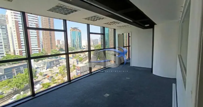 Andar corporativo para alugar, 256 m² por r$ 26.625,42/mês - itaim bibi - são paulo/sp