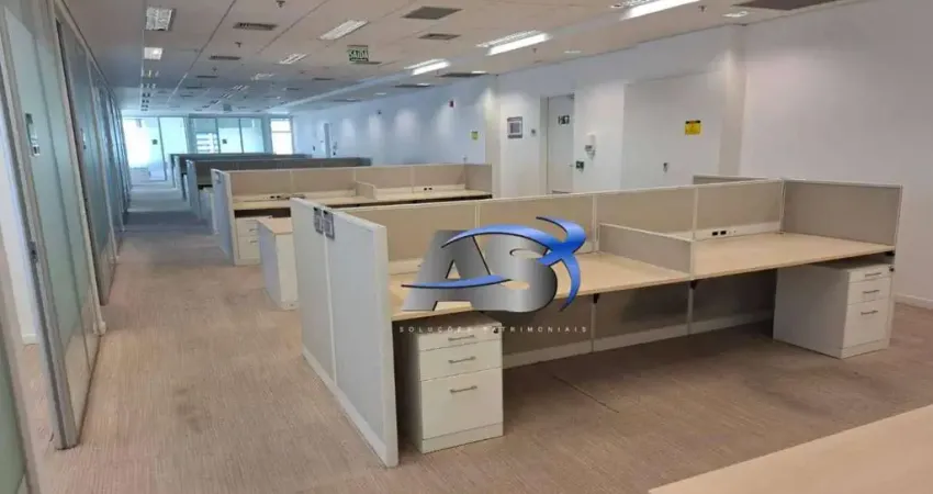 Andar corporativo para alugar, 1402 m² por r$ 239.116,00/mês - brooklin - são paulo/sp