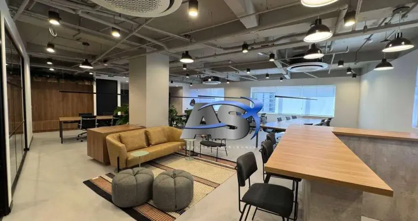 Conjunto para alugar, 214 m² por r$ 36.588,00/mês - vila olímpia - são paulo/sp