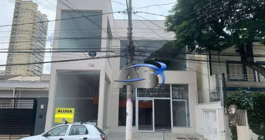 Loja para alugar, 534 m² por r$ 26.500,00/mês - brooklin - são paulo/sp