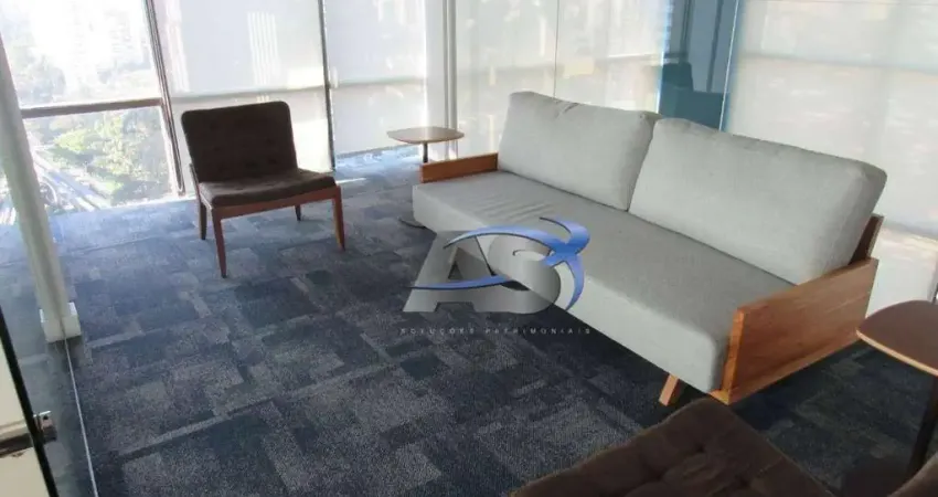 Andar corporativo, 456 m² - venda por r$ 6.842.000,00 ou aluguel por r$ 64.000,00/mês - brooklin - são paulo/sp