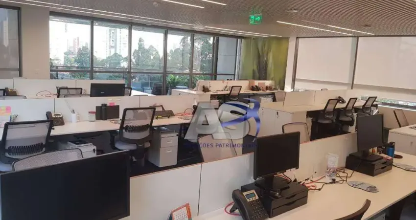 Andar corporativo à venda, 533 m² por r$ 14.000.000,00 - brooklin - são paulo/sp