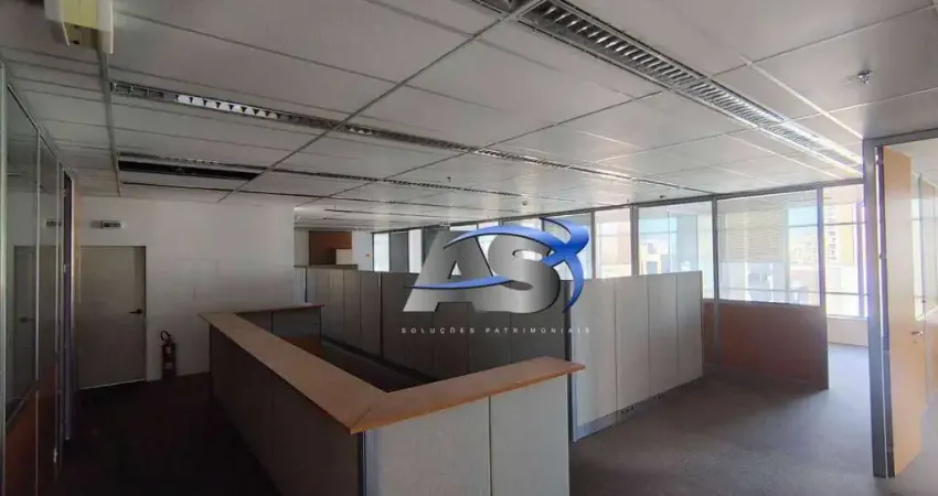 Andar corporativo para alugar, 612 m² por r$ 70.444,00/mês - brooklin - são paulo/sp