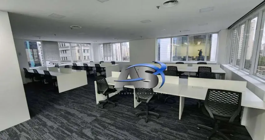 Conjunto para alugar, 172 m² por R$ 27.938,68/mês - Brooklin - São Paulo/SP