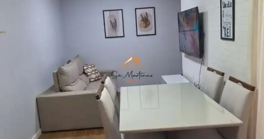 Apartamento à venda em Jundiaí-SP, no Jardim do Lago: 2 quartos, 1 sala, 1 banheiro, 1 vaga de garagem - 50,00m²!