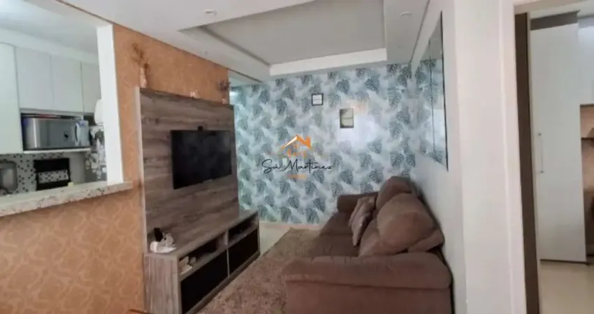 Apartamento à venda em Jundiaí-SP, Recanto Quarto Centenário: 2 quartos, 2 salas, 1 banheiro, 1 vaga, 56m² de área.