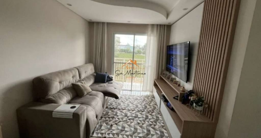 Apartamento à venda em Várzea Paulista-SP, no Jardim Maria de Fátima, com 3 quartos e 2 vagas de garagem!