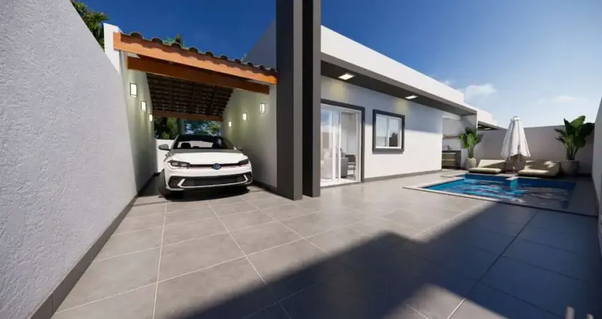 Sensacional casa tipo para venda com 2 quartos, sendo 2 suítes, 80m²