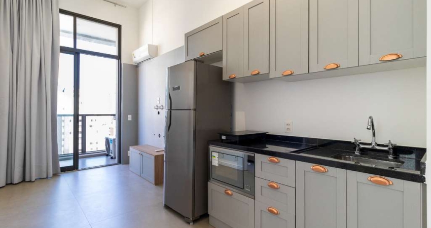 Aconchegante studio para venda com 1 quarto, 34m²