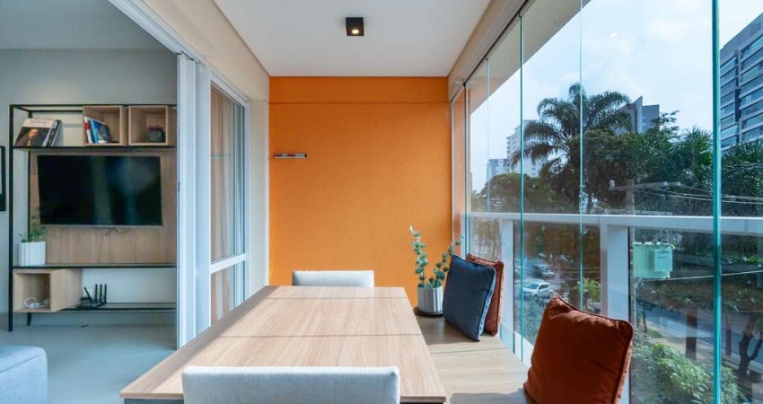 Versátil studio para venda em Campo Belo com 1 quarto, 40m²