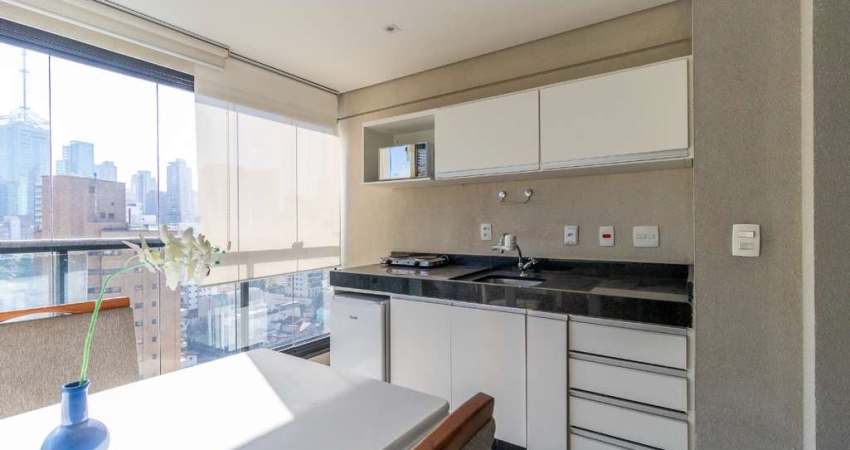 Excelente loft para venda com 1 quarto, 33m²