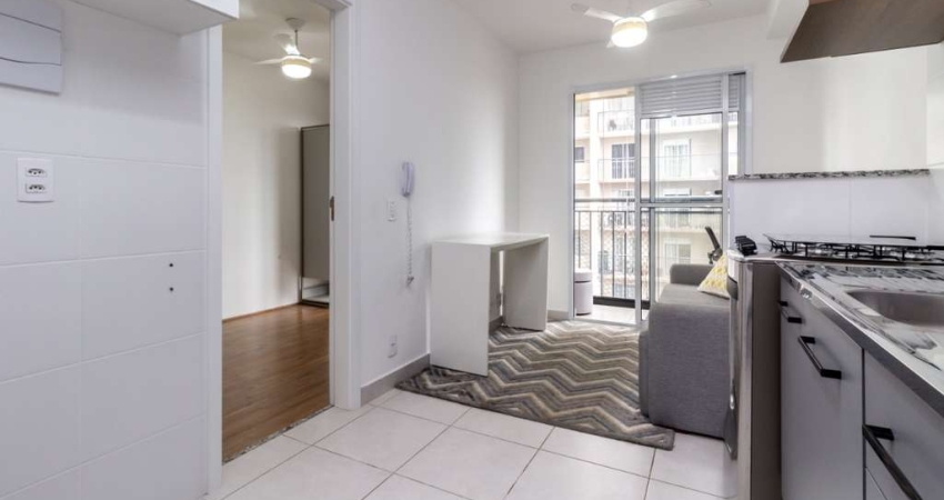 Versátil apartamento tipo para venda com 1 quarto, sendo 1 suíte, 30m²