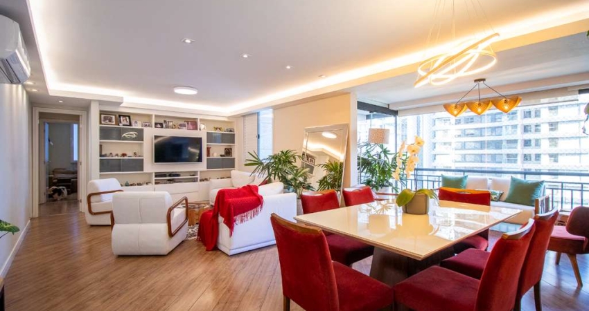 Agradável apartamento tipo para venda com 3 quartos, sendo 2 suítes, 125m²