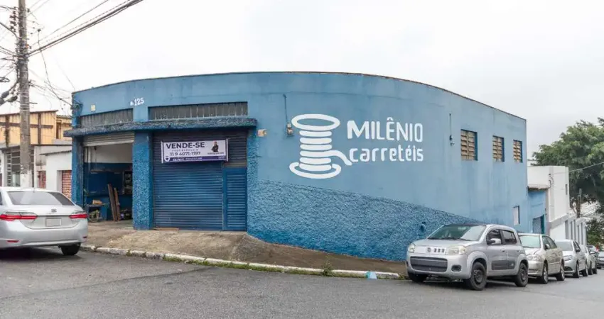 Atraente galpão comercial para venda em Taboão, 284m²
