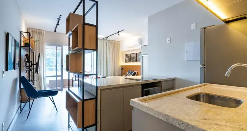Funcional studio para venda em Campo Belo com 1 quarto, 40m²