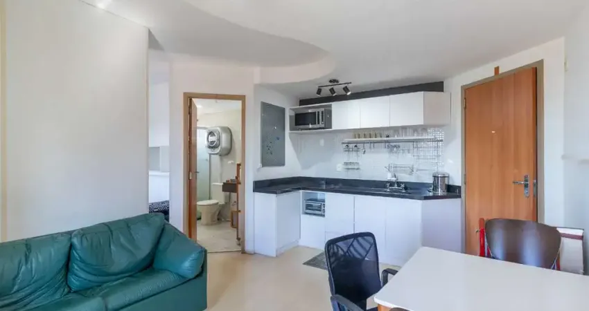Elegante flat para venda em Brooklin Paulista com 1 quarto, 34m²