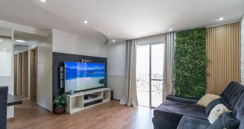 Versátil apartamento tipo para venda em Taboão com 3 quartos, sendo 1 suíte, 72m²
