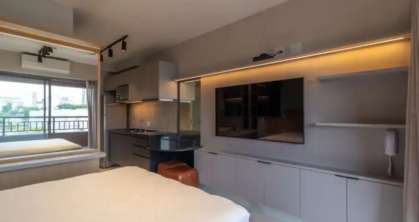 Atraente studio para venda em santo amaro com 1 quarto, sendo 1 suíte, 27m²