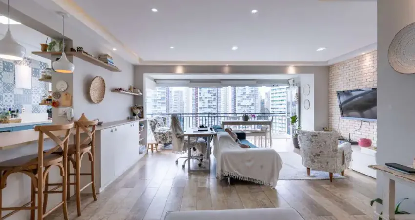 Aconchegante apartamento tipo para venda em vila andrade com 2 quartos, sendo 1 suíte, 88m²