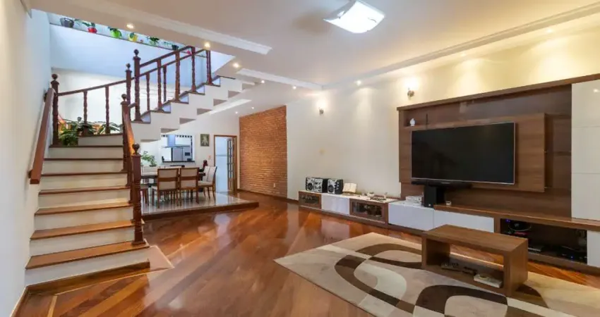 Elegante sobrado para venda em vila clementino com 3 quartos, sendo 3 suítes, 241m²