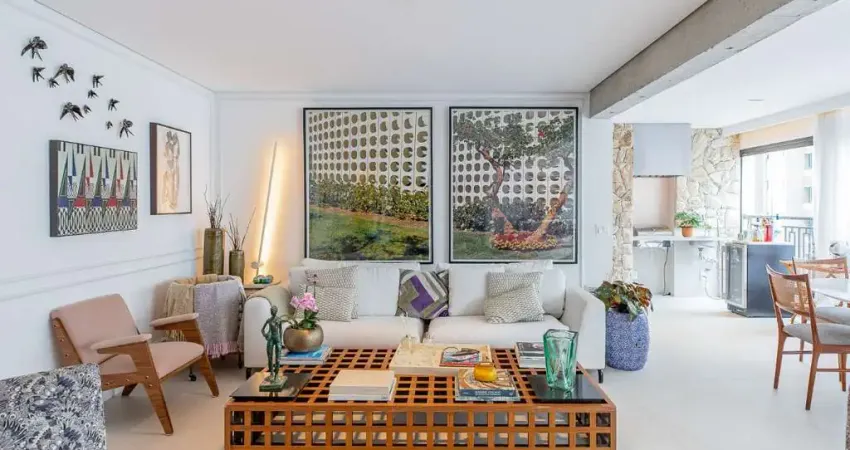 Elegante apartamento tipo para venda em perdizes com 3 quartos, sendo 3 suítes, 174m²