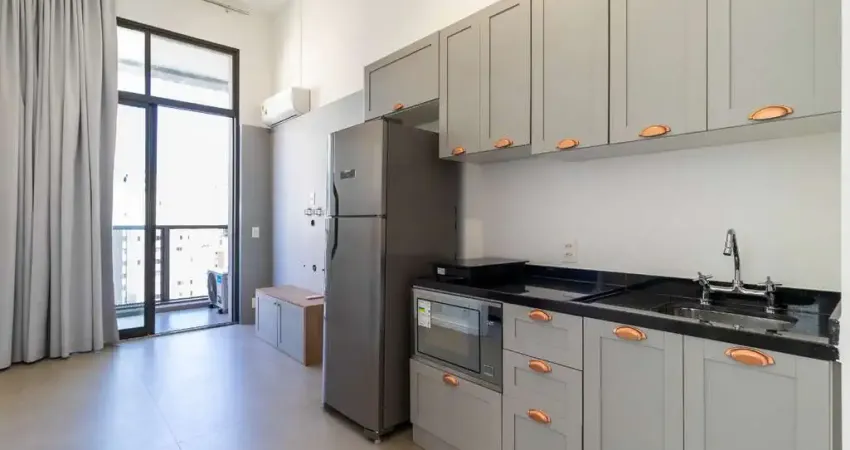 Funcional apartamento tipo para venda em moema com 1 quarto, 34m²