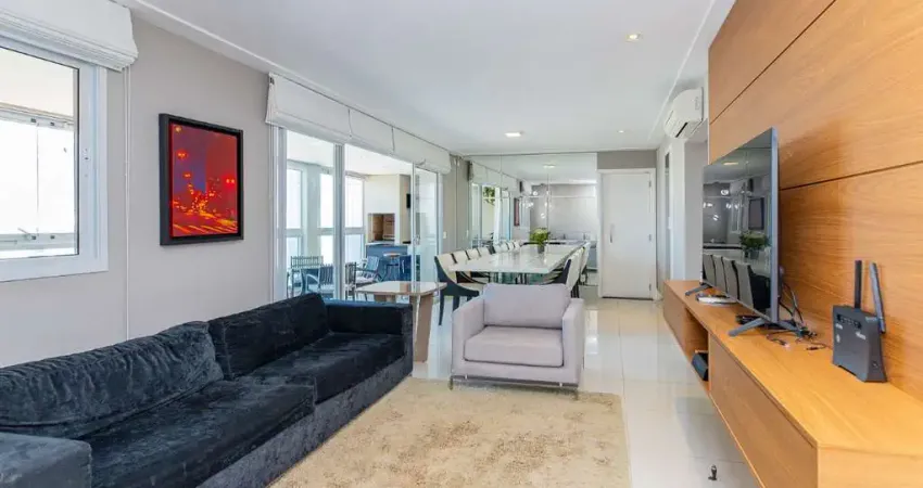 Funcional apartamento tipo para venda em brooklin com 3 quartos, sendo 3 suítes, 138m²