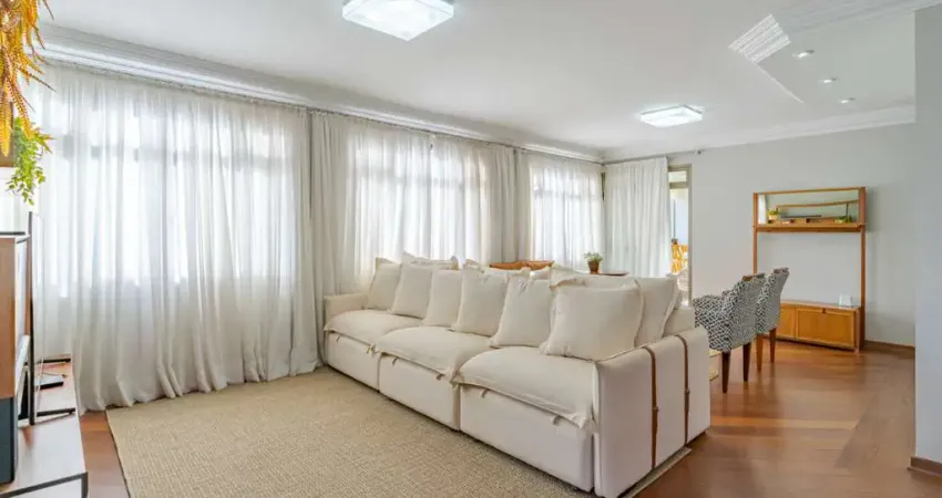 Agradável apartamento tipo para venda em cambuí com 4 quartos, sendo 3 suítes, 212m²