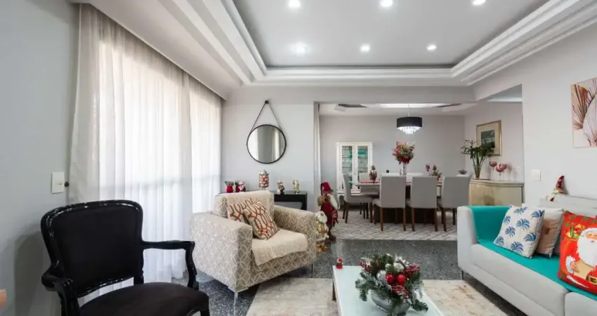 Versátil apartamento tipo para venda em jardim anália franco com 3 quartos, sendo 3 suítes, 166m²