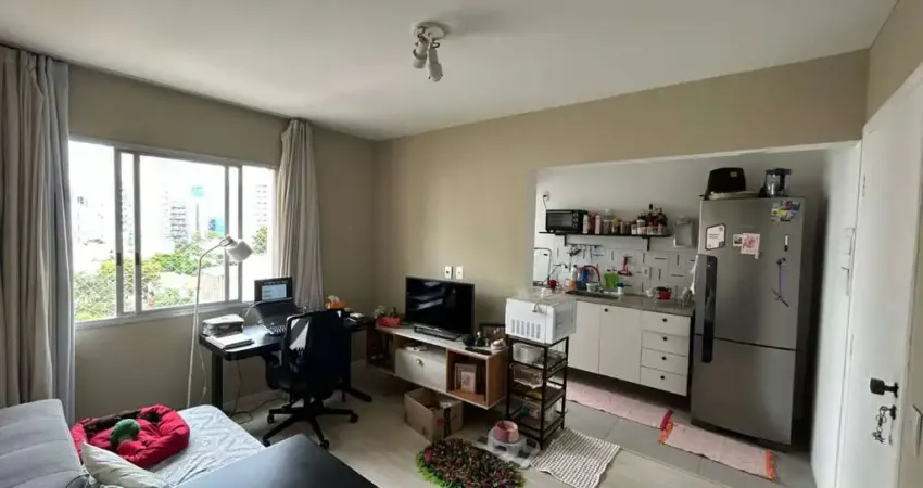 Versátil apartamento tipo para venda em paraíso com 1 quarto, 40m²