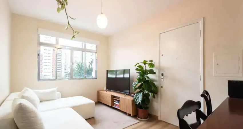 Deslumbrante apartamento tipo para venda em indianópolis com 1 quarto, 43m²