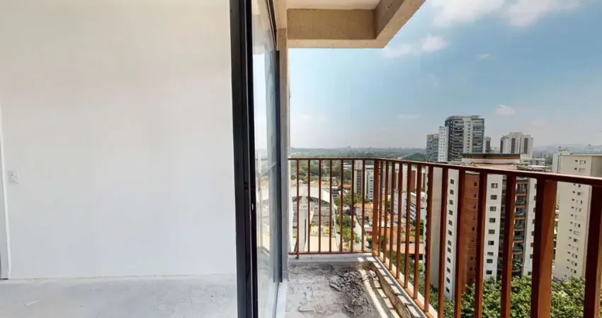 Atraente apartamento tipo para venda em pinheiros com 1 quarto, 28m²