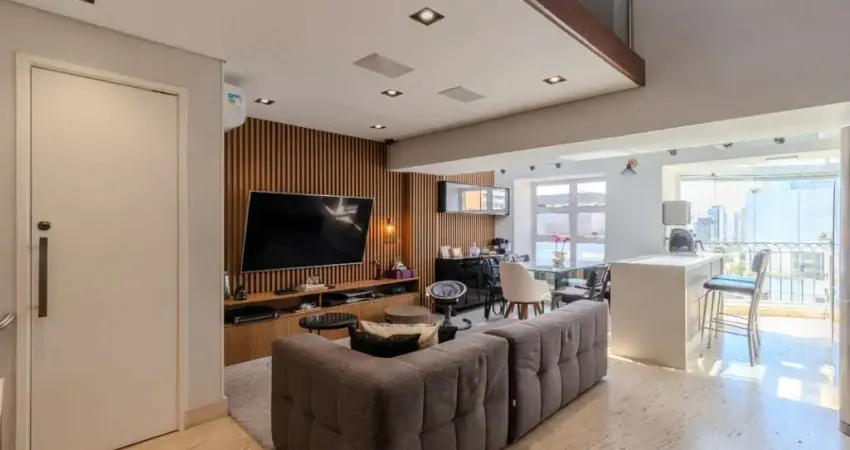 Elegante cobertura para venda em itaim bibi com 2 quartos, sendo 1 suíte , 100m²