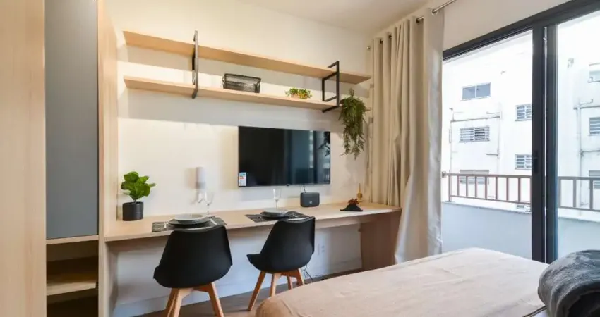 Funcional studio para venda em consolação com 1 quarto , 21m²
