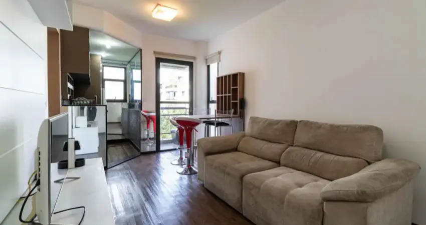 Atraente apartamento para venda em Vila Nova Conceição com 1 quarto , 35m²