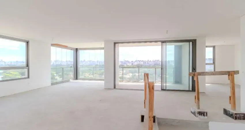 Versátil cobertura para venda em Moema com 3 quartos, sendo 3 suítes , 398m²