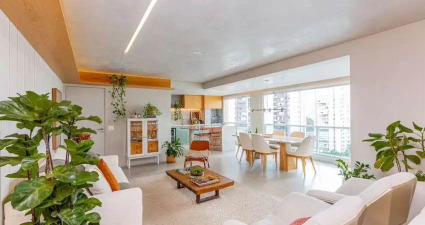 Elegante apartamento para venda em Campo Belo com 3 quartos, sendo 3 suítes , 161m²