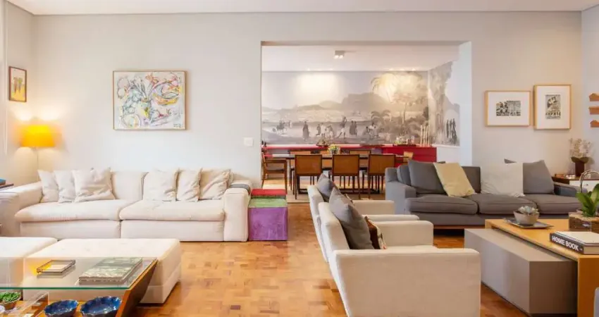 Funcional apartamento para venda em Higienópolis com 3 quartos, sendo 1 suíte , 340m²