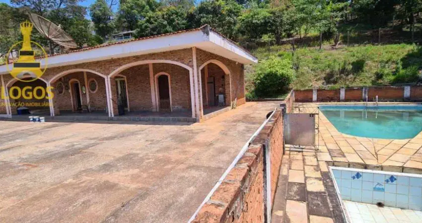 Chácara com 4 dormitórios à venda, 6000 m² por r$ 1.500.000,00 - portão - atibaia/sp