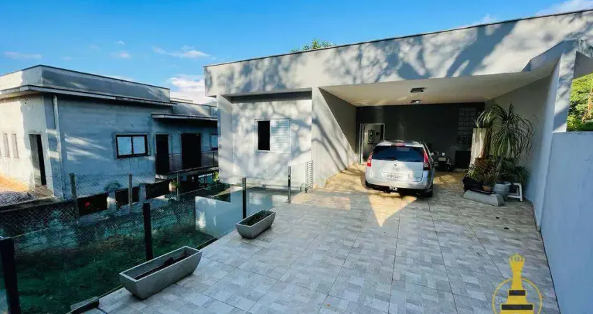 Casa com 3 dormitórios para alugar, 130 m² por R$ 4.500,01/mês - Alpes de Atibaia - Atibaia/SP