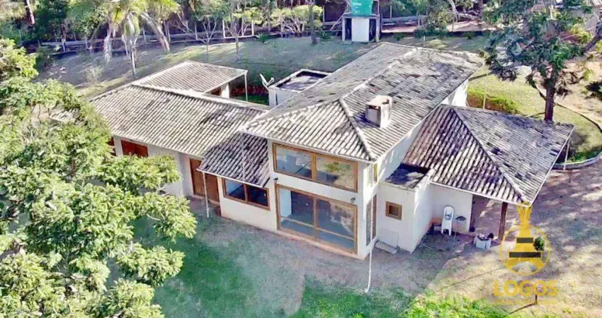 Chácara com 3 dormitórios à venda, 5000 m² por r$ 1.650.000,00 - portão - atibaia/sp