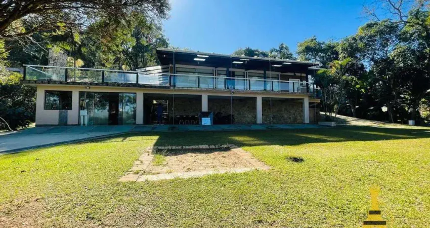 Chácara com 3 dormitórios à venda, 4300 m² por r$ 2.000.000,00 - rio abaixo - mairiporã/sp