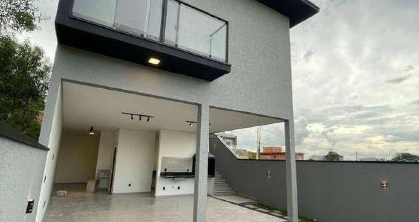 Casa Nova com 2 dormitórios à venda, 177 m² por R$ 750.000 - Santa Martha - Bom Jesus dos Perdões/SP