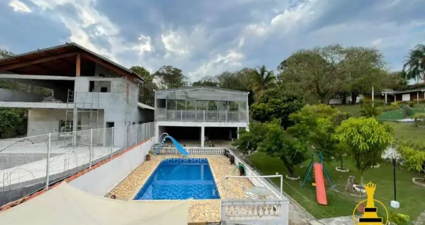 Chácara com 3 dormitórios à venda, 1000 m² por r$ 950.000 - vila dom pedro - atibaia/sp